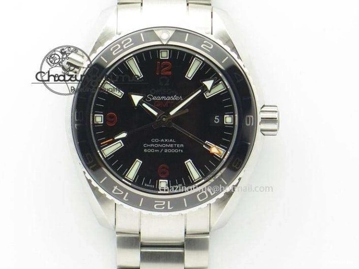 0402 De Ville Chronograph SS OMF 1:1 Best Edition Black Dial On SS Bracelet A Attractive 8150